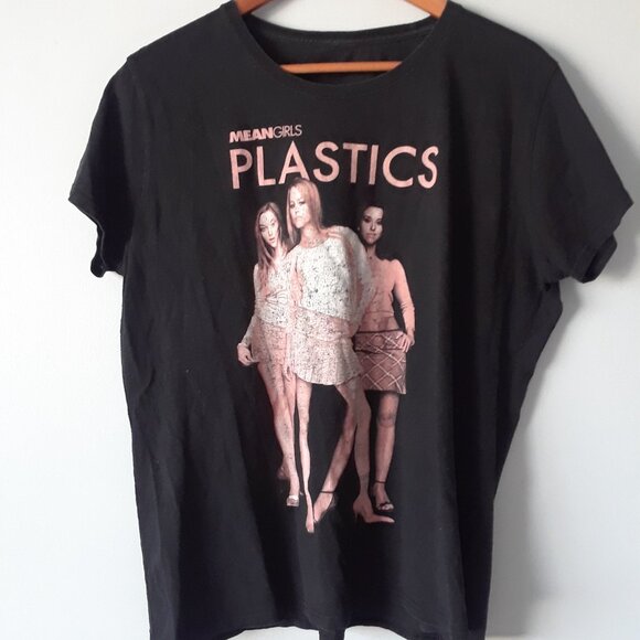 Vintage Mean Girls Plastics Cotton T Shirt - Picture 2 of 5